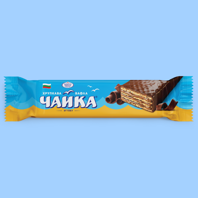 Вафла Чайка - тунквана какао - 50 г