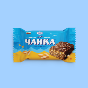 Вафла Чайка - тунквана с фъстъци - 32 г